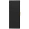 Hanging Cabinet Black 69.5 x 34 x 90 cm