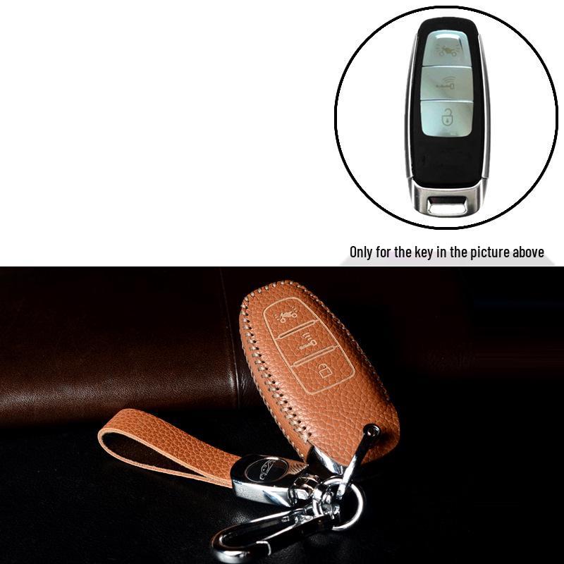 

Tianying Mona Lisa TX150/TS150 Motorcycle Genuine Leather Key Case Set