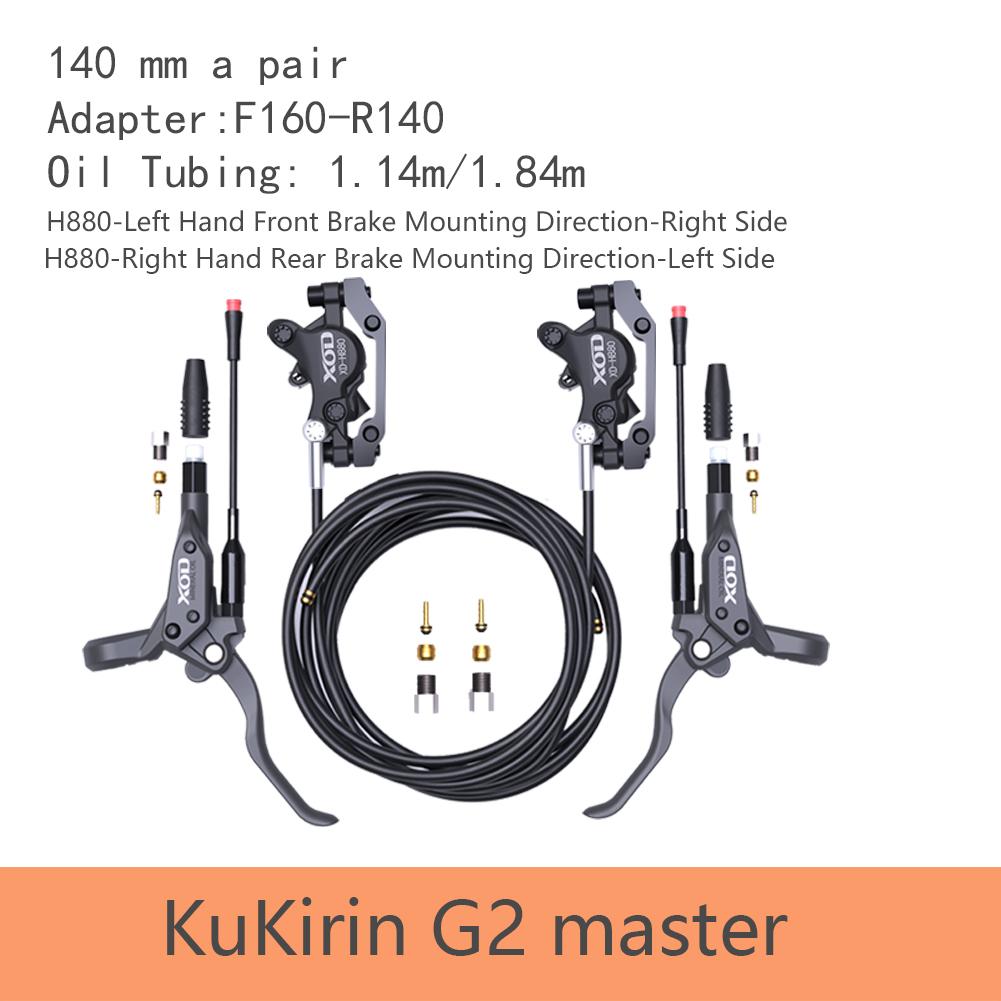XOD Hydraulic Disc Brake, Electric Scooter Accessories, H800, H880 for KUKirin G2 MAX G4 G2 Master KUKirin G2 Master