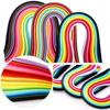 500 Stück 50 Farben Haus DIY Paper Quilling Papier Dekor Stressabbau Geschenk Bastelwerkzeuge