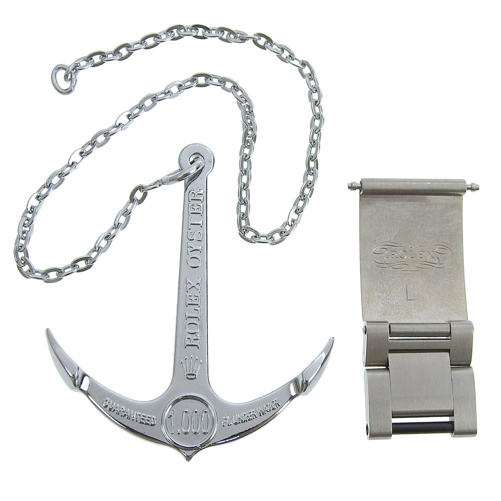 ROLEX Sea-Dweller Parts Watches Extension L Silver Stainless Steel mens Used