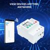 2025+ Smart WiFi Circuit Breaker over Under Voltage Leakage Protector for Compatible with Wide Application