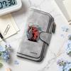 Vintage Mammoth Pattern Multi Card Slots Long Wallet Fashionable Portable Casual Purse for Daily Use