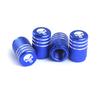 4Pcs/Set Car Truck Motorcycle Bicycle Valve Stem Cover Universal Skull Alu-alloy Tire Valve Caps