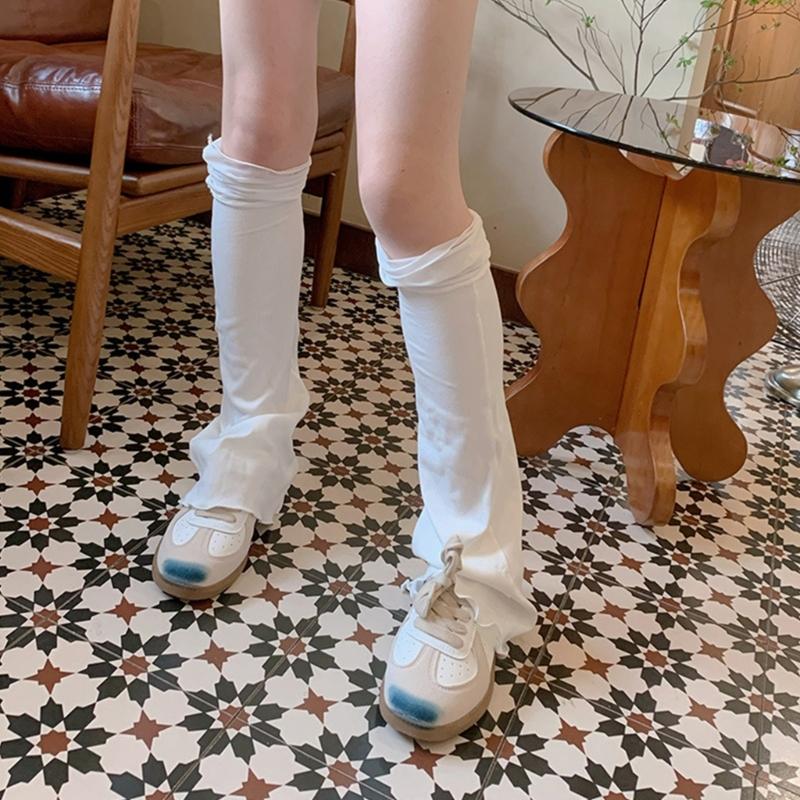 Womens Lolitas Long Socks Sweet Flared Leg Warmers Harajuku Japanese Boot Socks Summer Ankle Heap Socks Hosiery Gifts