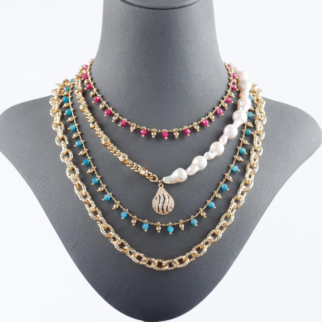 C219 1m/lot 18K Gold Rhodium Plated Copper Nickel Free DIY Jewelry Link Chain for Bracelet Necklace Making for Gift Wedding