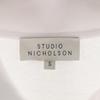 STUDIO NICHOLSON Long sleeve Half zip T-shirt S White Ron T Men's Used