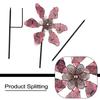 Wind Spinner Windmill Butterfly Windmill Garden Yard High Quality Lawn Fluorescent Garden Decoration Practical
