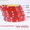 Gray Waterproof Acrylic Double-Sided Tape for Car & Home, High Temperature Resistant, No Trace, Wall & Rain Eyebrow Fix