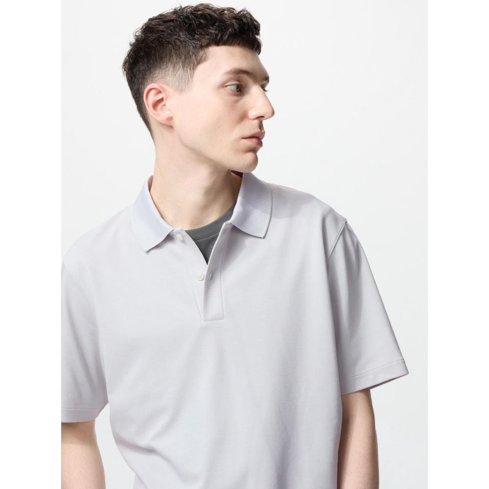 Uniqlo Airism Cotton Pique Polo Shirt