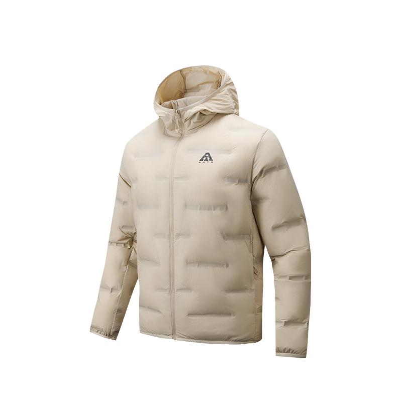 Anta Outdoor Collection Down Jacket Men s Light Smoke Gray 952546907-1 XL