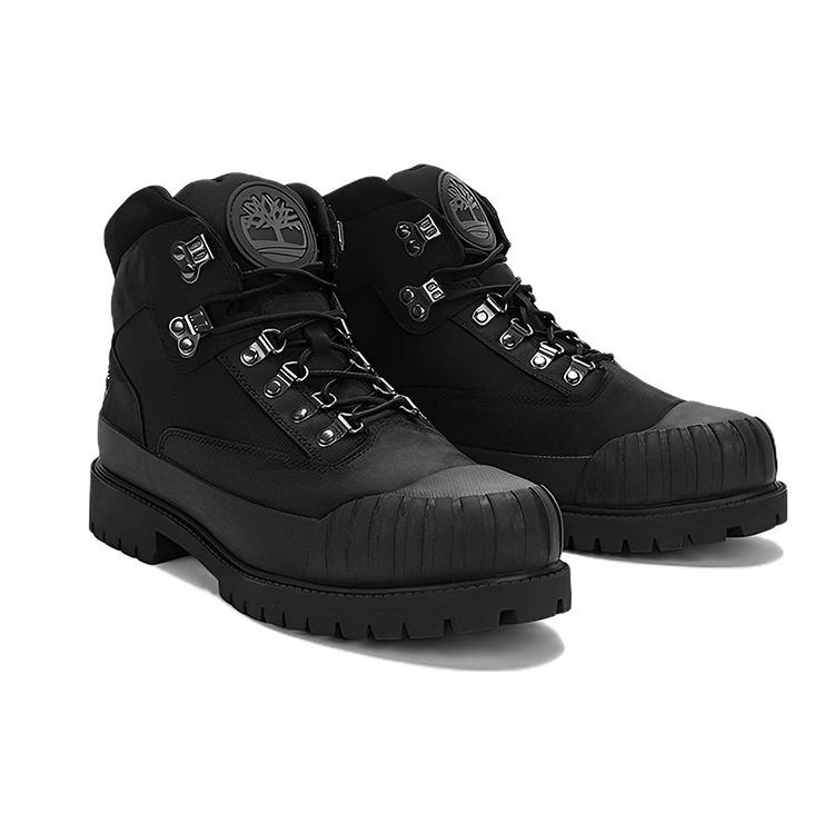 Timberland Heritage Rubber-toe Hiking Boots 'Monochrome Black' Men's A2QQ7