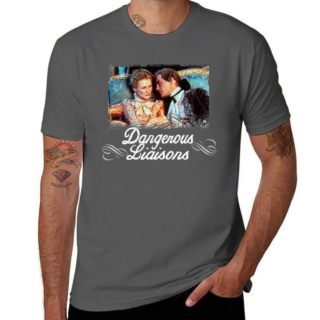 Dangerous Liaisons Tshirt Stylish Print Short Sleeve Tee Tshirt