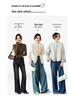 Women's Cotton Cocoon Half-High Collar Knitwear - Slim Fit Solid Color Base Layer Top (Spring/Autumn 2026)