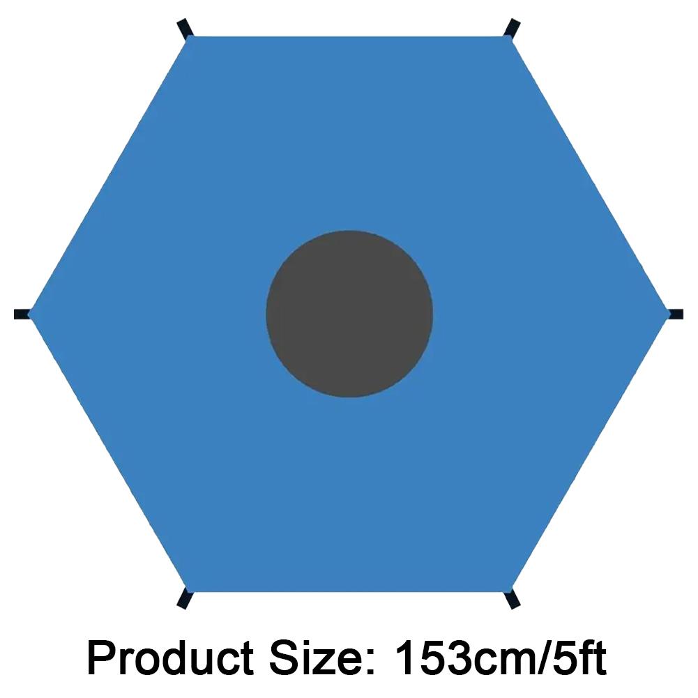 

6/8/10ft Trampoline Cover Anti-UV Waterproof Trampolines Canopy Trampolines Sunshade Accessories for Outdoor Backyard Playground