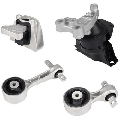 4ks Uložení motoru a převodovky Sada pro 2006-2011 Honda Civic 1.8L Model s manuální převodovkou A4546 A4547 A4548 A4530