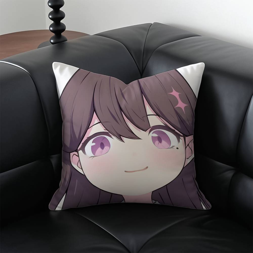 Cartoon BanG Dream Its MyGO-Cute Pillow Case Anti-dustmite Pillowcase Invisible Zipper Silky Short Plush Sofa Cushion Cover