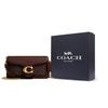 COACH Tabby Artificial Leather With Cow Leather Crossbody Bags Small Women's Maple Brown CCD26-B4MPL