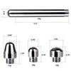 Sex Toys Stainless Steel Bathroom Bidets Parts Shower Head Anal Cleansing Enema Enemator Vaginal
