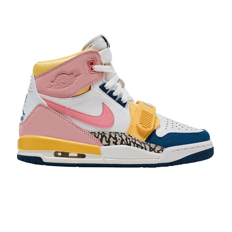 Air Jordan Legacy 312 GS  White Coral French Blue  35.5