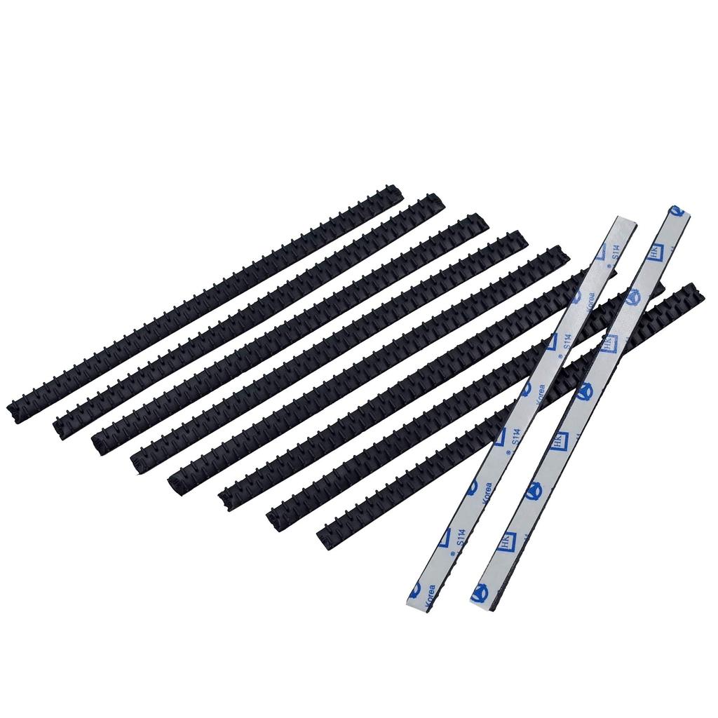 ZERONOWA Headband Rubber Hair Accessory Parts Handmade Anti-Slip (7mm/10 pieces)