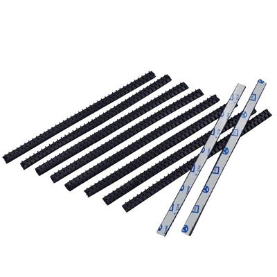 ZERONOWA Stirnband Gummi Haaraccessoire Teile Handgefertigt Rutschfest (7mm/10 Stück)