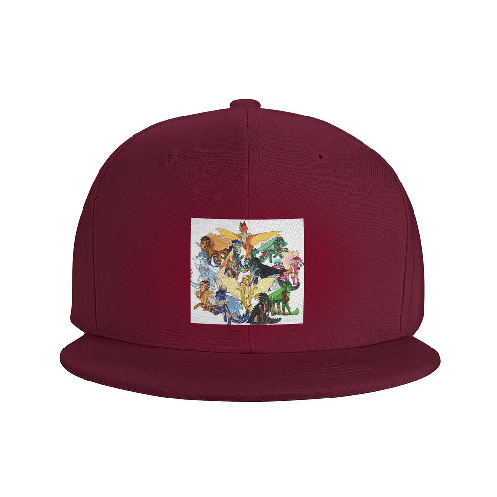 Wing Of Fire All Dragon Baseball Caps Snapback Fashion Baseball Hats Breathable Casual Casquette Outdoor for Unisexs And Womens