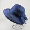 Eugen Yarn Big Bow Bucket Hat Summer Milliner Sunshade Sunscreen Face Hat Sun Hat Ladies Hat
