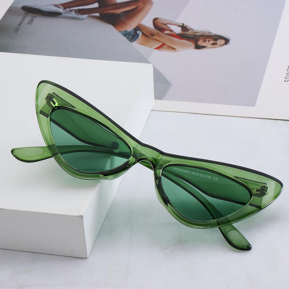 1PC Vintage UV400 Sunglasses Sexy Narrow Small Frame Sun Glasses Brand Designer Eyewear Female Streetwear Shades