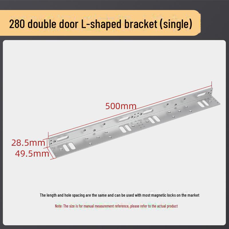 180 kg schweres Magnetschloss für eine Tür mit ZL-Halterung und 350 LC schweres elektromagnetisches Schloss für Doppeltüren mit Saugplatte für rahmenlose Glastüren.
