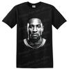 T-shirt da Basket Alonzo Mourning Numero 33 Ritratto Grafica Maglietta per Fan Sportivi