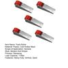 3/4/5 Pcs Vertical Track Roller Up to 110lbs Sliding Door Bottom Guide Roller Quiet