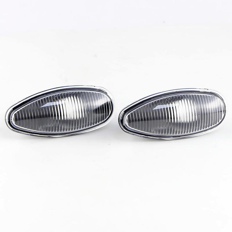 2PCS Side Marker Turn Signal Light Shell For Mitsubishi Outlander Lancer I-Miev No Bulb/Socket For Peugeot iOn Citroen C-Zero