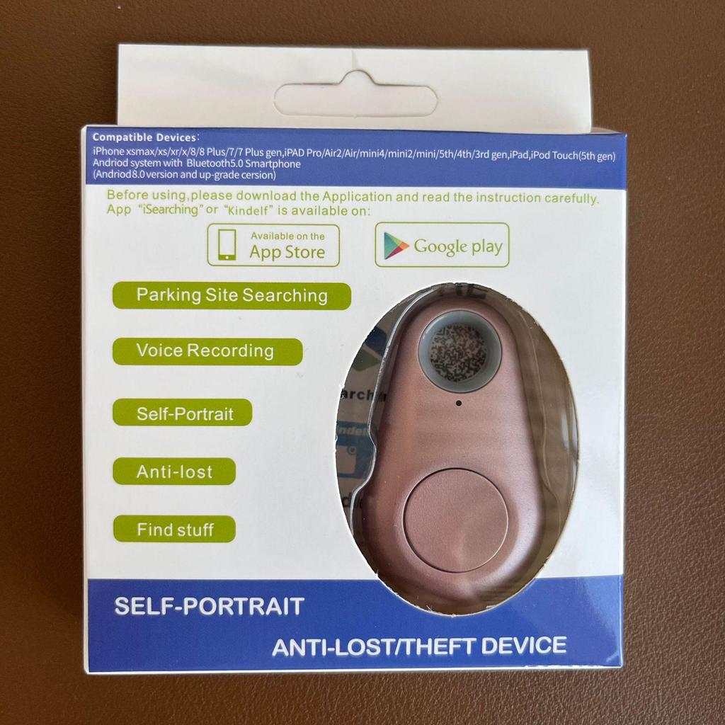 Smart Bluetooth Anti-lost Tracker & Two-way Alarm Key Chain