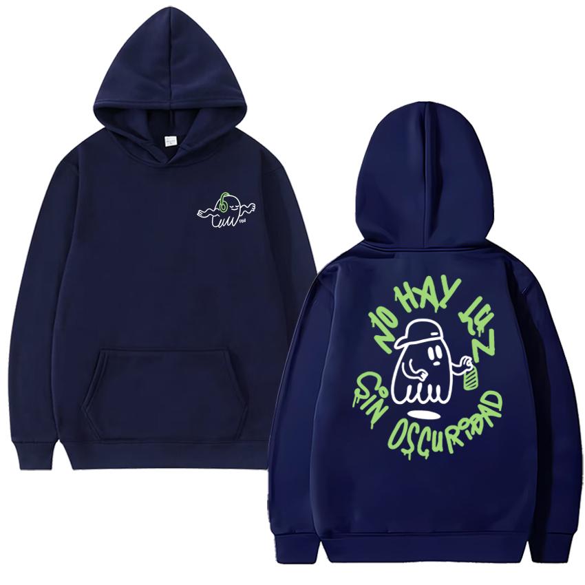 Hot Rapper Feid Ferxxo New Album Double Sided Printed Sweatshirt New Men Women Vintage Hip Hop Streetwear Unisex Fleece Hoodies