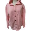Women's Hooded Cardigan Sweater Casual Long Sleeve Button Down Knit Hoodie Coat Oversized Fall Outerwear