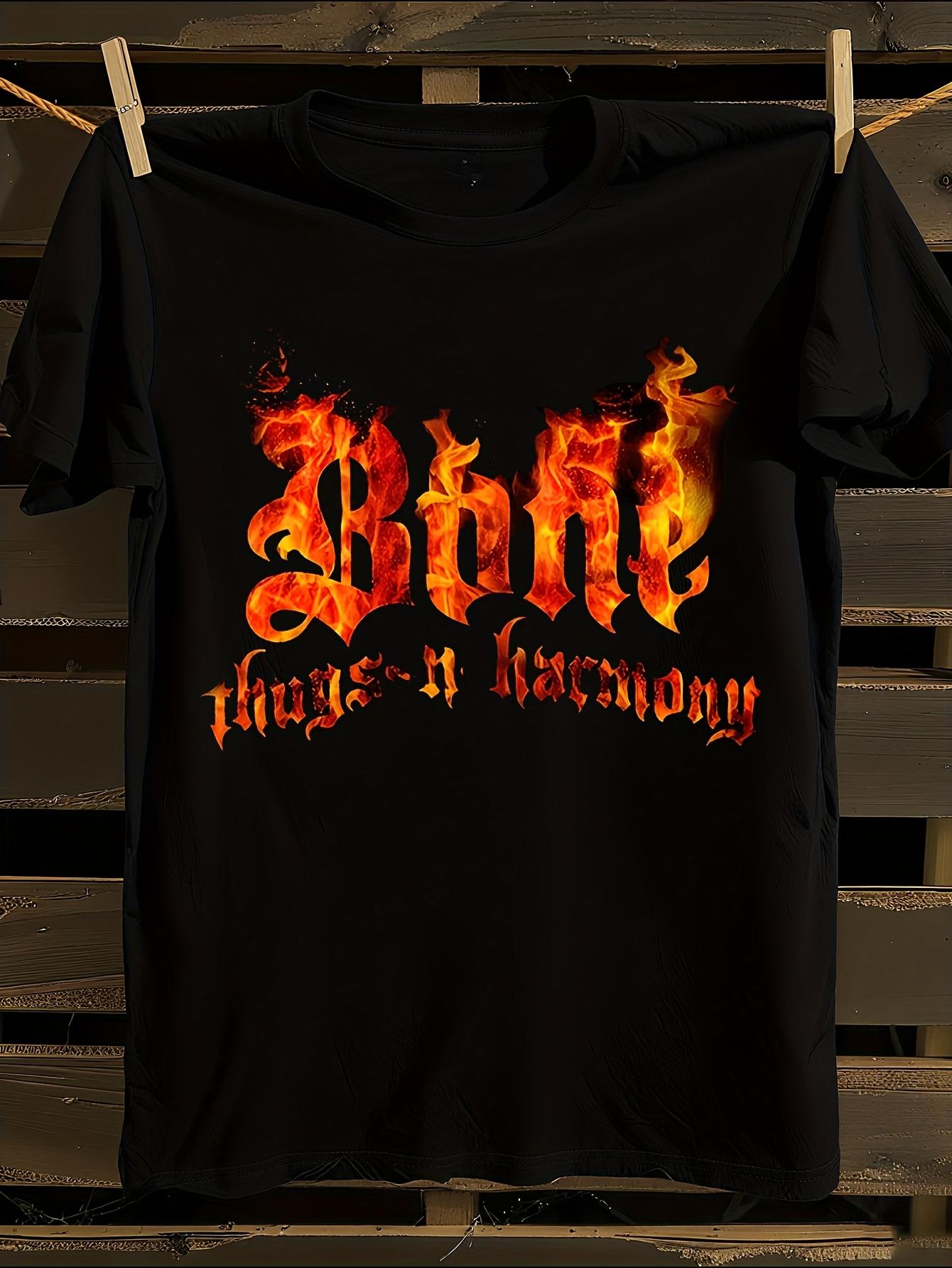 Bone Thugs-N-Harmony Flames Graphic T-shirt XXXXL