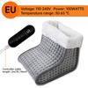 Electric Foot Heater 4 Modes Timing Heating Control Setting Washable Heated Thermal Foot Warmer Massager  Foot Care Pad Cushion