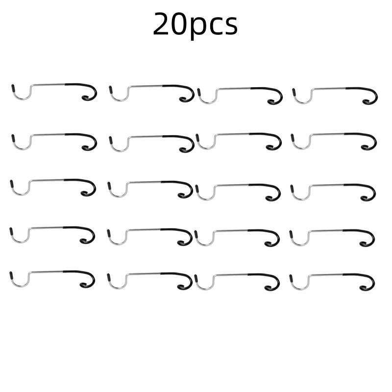 Camping Light Pole Hook Stainless Steel Tent Pole Lamp Hook Multifunctional Outdoor Camping Light Stand Hook Camping Equipment