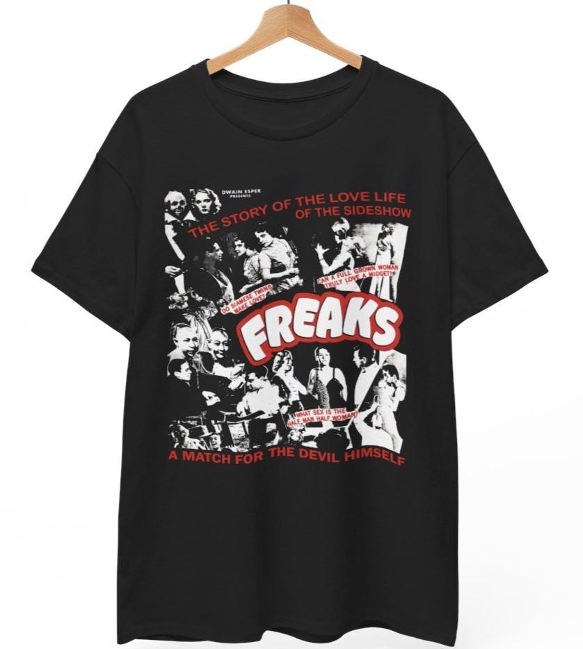 Freaks - Tod Browning - Johnny Eck - Unisex Tee S