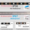 5m RGB Colored Light WS2812B 5050 RGBIC 5V Smart Waterproof LED Strip Individually Addressable IC 30/60/144Pixels/Leds/m Light