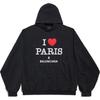 Balenciaga Logo Printed Hoodie 803265TRVM61041