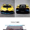 Maisto 1:24 Bugatti Divo Car Diecast Alloy Model, Yellow, 1 Piece