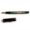 Great PERIKAN fountain pen Toledo black 18K mens M700 Used