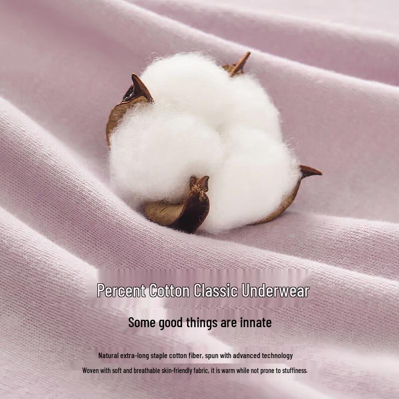 Langsha 100% Cotton Thin Thermal Underwear Set for Men and Women