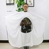 Transparent Viewing Window Salon Hairdressing Cape Barber Apron Haircut Cloak Shave Apron Barber Shop Hairdressing Tool