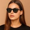 Zinc Zinc Alloy Men Polarizing Lens Sunglasses Lightweight Women Anti-UV Glasses Jelly Retro Sunnies  Outdoor