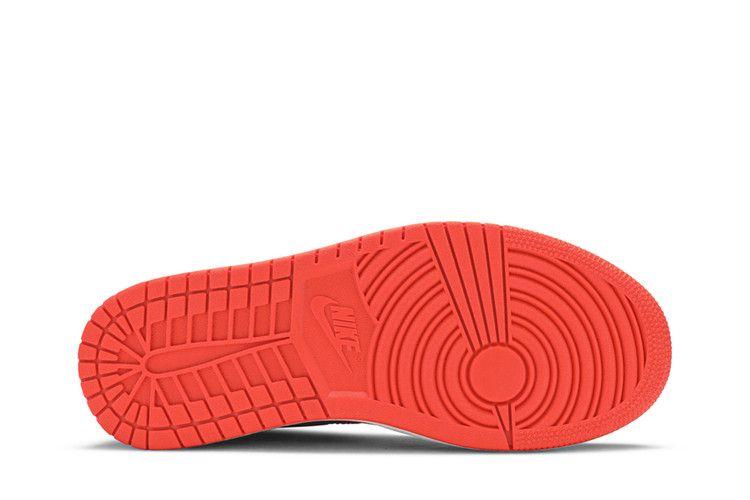 Women's Sneakers Jordan 1 Mid Hot Punch Black (Women's) Bright Crimson/Black