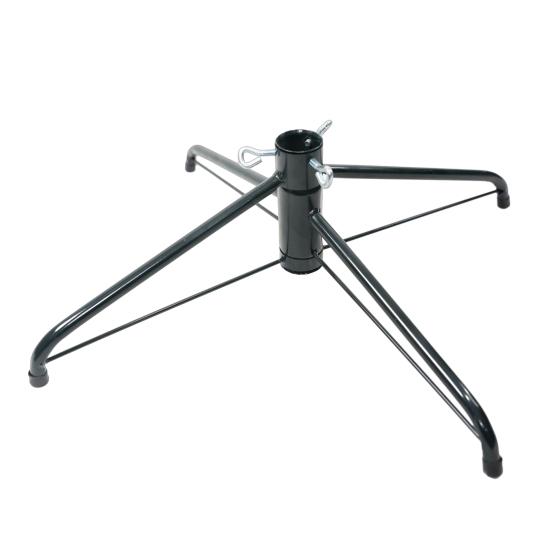 Metal Christmas Tree Stand Folding Xmas Tree Stand Base for Artificial Christmas Trees Fits 0.75-1.25 Inch Pole