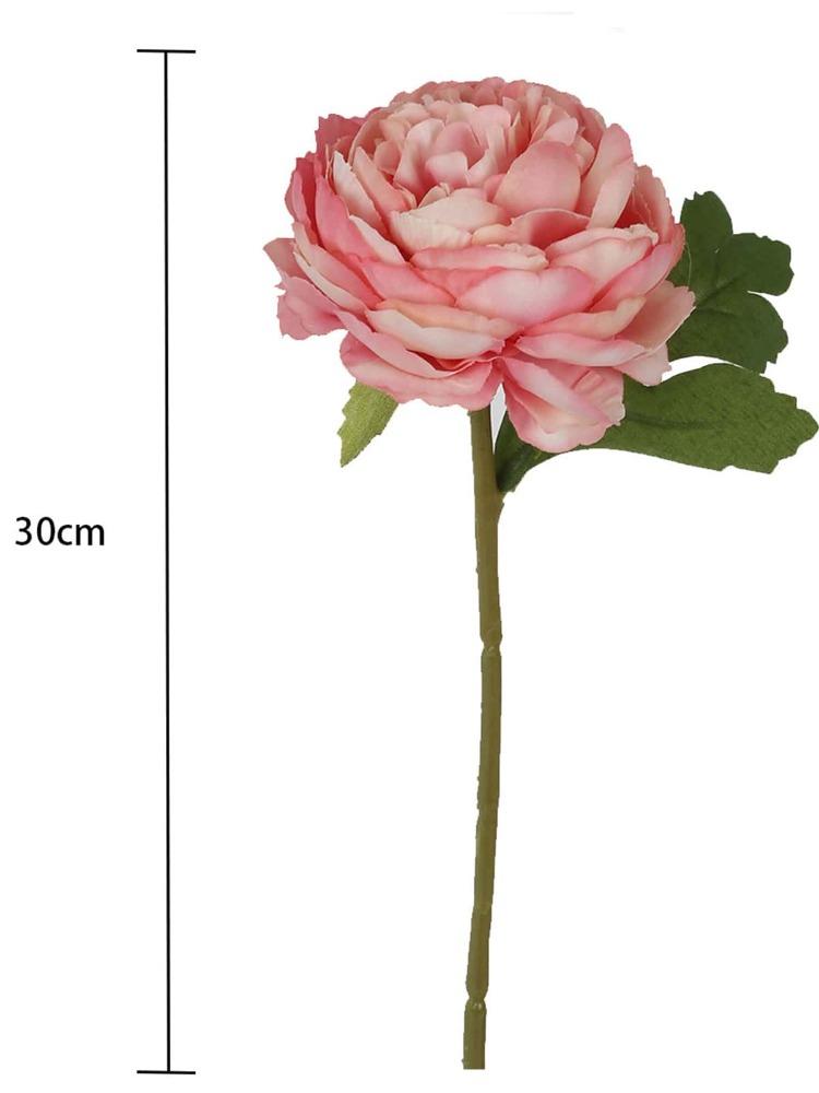 10 Pcs 30cm Artificial Peony Flowers Silk Peony for Table Home Living Room Wedding Party Photography Props Balcony Decoration Fake Flowers
